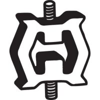 BOSAL 255-125 Halter, Abgasanlage