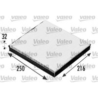 Innenraum-Pollenfilter VALEO 698685 249x216x32mm - 1...