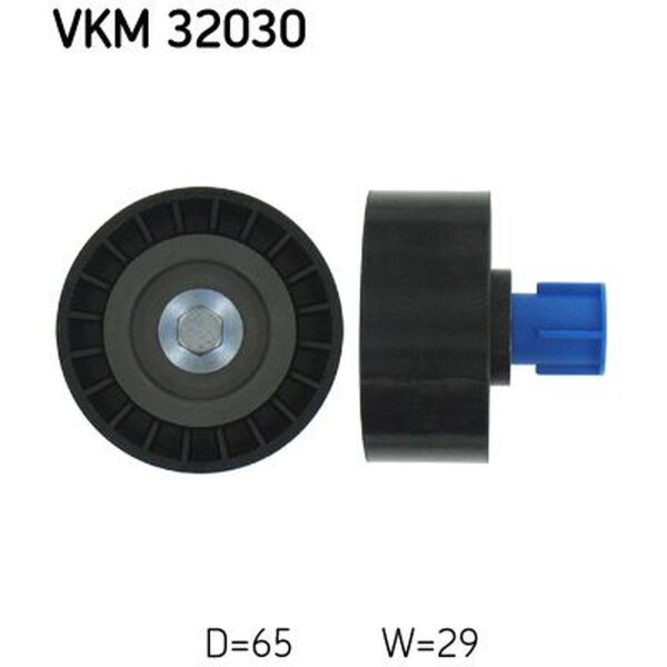 SKF VKM 32030 Umlenk-/Führungsrolle, Keilrippenriemen
