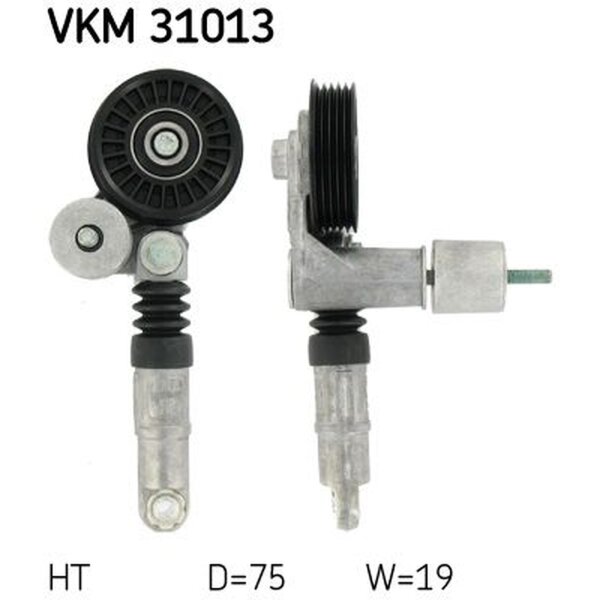 SKF VKM 31013 Riemenspanner, Keilrippenriemen