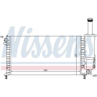 NISSENS 61881 Kühler, Motorkühlung