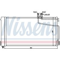 Kondensator NISSENS 94544 - 1 Stück