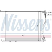 Kondensator NISSENS 94380 - 1 Stück