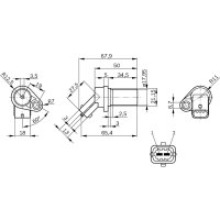 BOSCH 0 261 210 151 Impulsgeber, Kurbelwelle