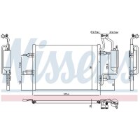 Kondensator NISSENS 94624 - 1 Stück