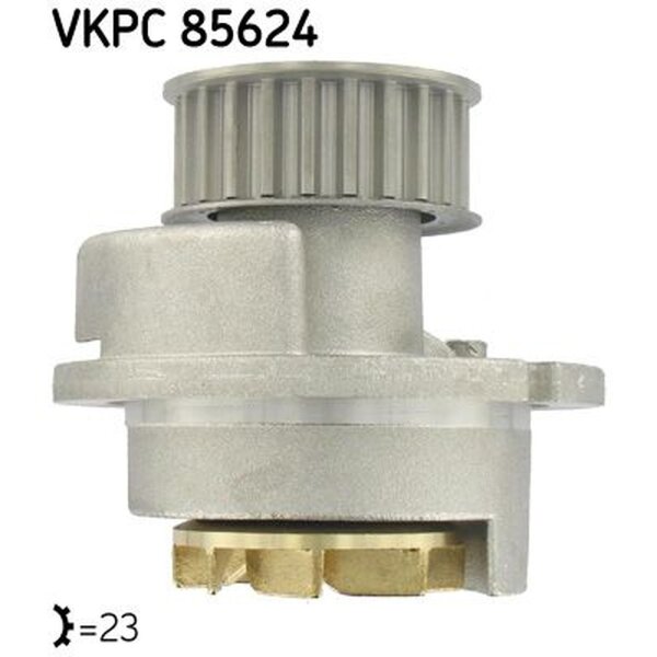 SKF VKPC 85624 Wasserpumpe, Motorkühlung