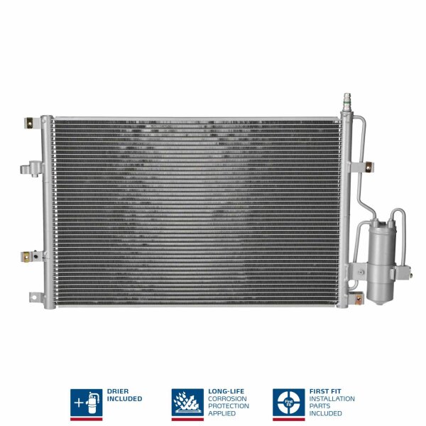 NISSENS 94525 Kondensator, Klimaanlage