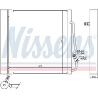 NISSENS 94543 Kondensator, Klimaanlage