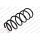 Spiralfeder LESJÖFORS 4062032 Vorderachse Schraubenfeder - 1 Stück