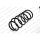 Spiralfeder Lesjöfors 4063485 Vorderachse links - 1 Stück