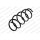 Spiralfeder Lesjöfors 4063489 Vorderachse - 1 Stück