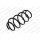 Spiralfeder Lesjöfors 4063493 Vorderachse - 1 Stück