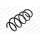 Spiralfeder Lesjöfors 4072954 Vorderachse - 1 Stück