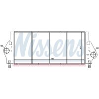NISSENS 96799 Ladeluftkühler