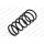 Spiralfeder Lesjöfors 4292554 Hinterachse Schraubenfeder - 1 Stück