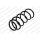 Spiralfeder Lesjöfors 4095042 Vorderachse - 1 Stück