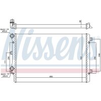 NISSENS 65279A Kühler, Motorkühlung