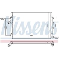 NISSENS 65281A Kühler, Motorkühlung