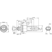 BOSCH 0 265 005 303 Druckschalter, Bremshydraulik