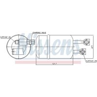 NISSENS 95188 Trockner, Klimaanlage