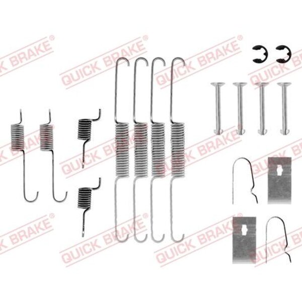 QUICK BRAKE 105-0636 Zubehörsatz, Bremsbacken