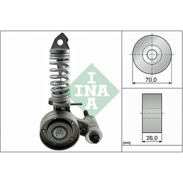 Schaeffler INA 533 0085 30 Riemenspanner, Keilrippenriemen