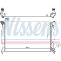 NISSENS 60301A Kühler, Motorkühlung