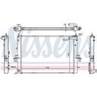 NISSENS 64308A Kühler, Motorkühlung