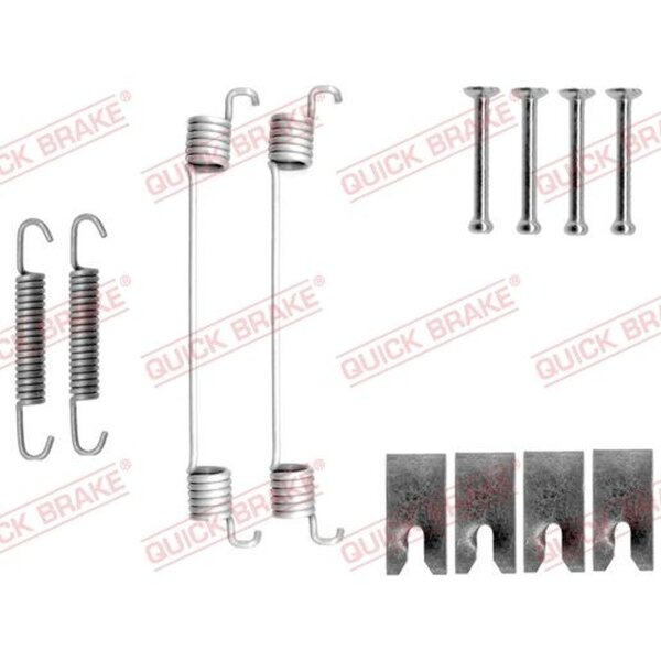 QUICK BRAKE 105-0827 Zubehörsatz, Bremsbacken