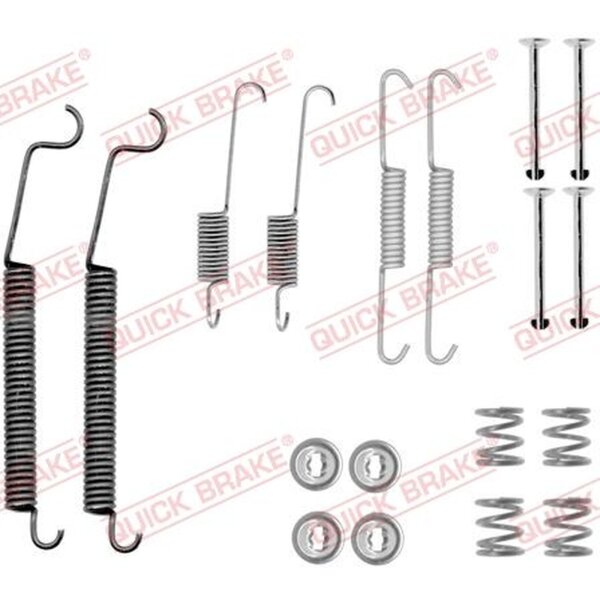 QUICK BRAKE 105-0830 Zubehörsatz, Bremsbacken