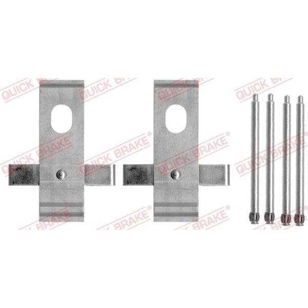 QUICK BRAKE 109-1634 Zubehörsatz, Scheibenbremsbelag