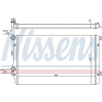 NISSENS 65280A Kühler, Motorkühlung