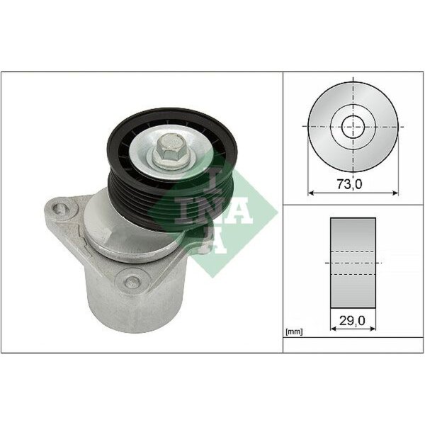 Schaeffler INA 534 0128 20 Riemenspanner, Keilrippenriemen