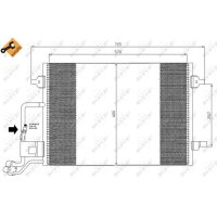 NRF 35359 Kondensator, Klimaanlage