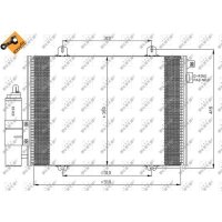 NRF 35379 Kondensator, Klimaanlage