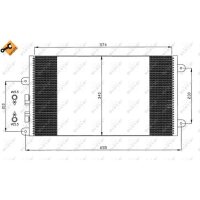 NRF 35532 Kondensator, Klimaanlage