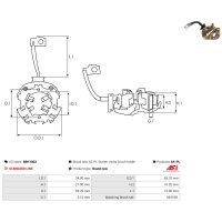 AS-PL SBH1003 Halter, Kohlebürsten
