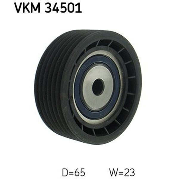 SKF VKM 34501 Umlenk-/Führungsrolle, Keilrippenriemen