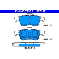 ATE 13.0460-7137.2 Bremsbelagsatz, Scheibenbremse