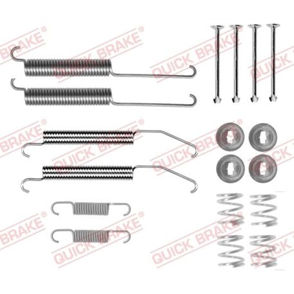 QUICK BRAKE 105-0845 Zubehörsatz, Bremsbacken