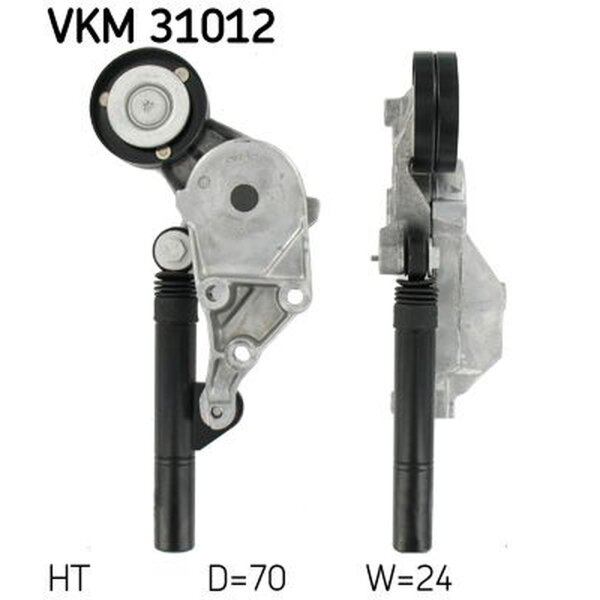 SKF VKM 31012 Riemenspanner, Keilrippenriemen