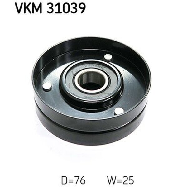 SKF VKM 31039 Umlenk-/Führungsrolle, Keilrippenriemen