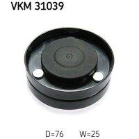 SKF VKM 31039 Umlenk-/Führungsrolle, Keilrippenriemen