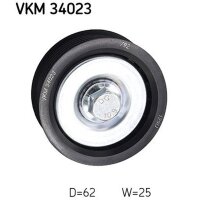 SKF VKM 34023 Umlenk-/Führungsrolle, Keilrippenriemen