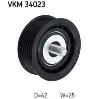 SKF VKM 34023 Umlenk-/Führungsrolle, Keilrippenriemen