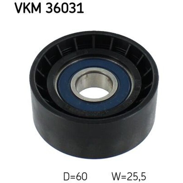 SKF VKM 36031 Umlenk-/Führungsrolle, Keilrippenriemen