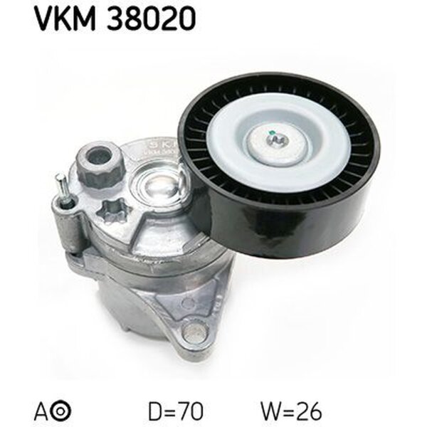 SKF VKM 38020 Riemenspanner, Keilrippenriemen