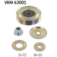 SKF VKM 63001 Umlenk-/Führungsrolle, Keilrippenriemen