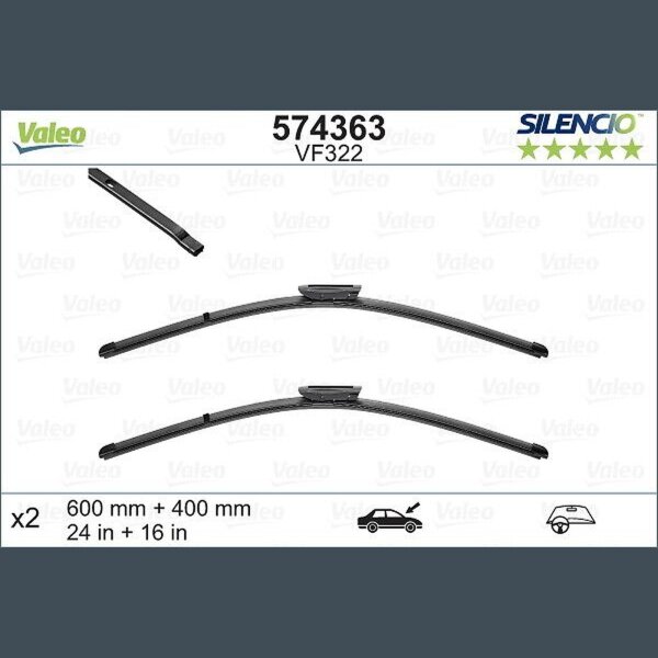 VALEO 574363 Wischblatt