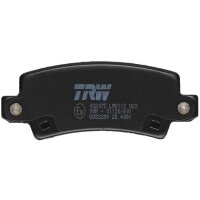 TRW GDB3289 Bremsbelagsatz, Scheibenbremse